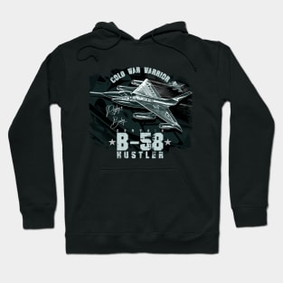 Convair B58 Hustler Fighterjet Vintage Aircraft Hoodie